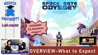 Space Gate Odyssey Board Game – Overview, What to Expect (Giveaway and more for Australia)