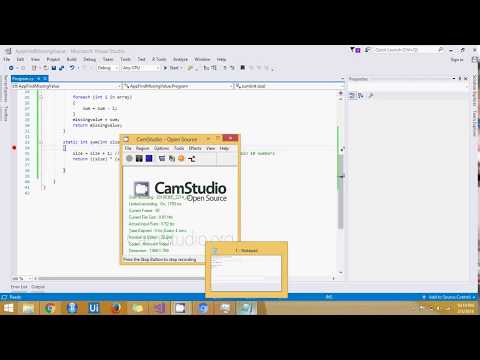 Find missing number in a continuous numbers array