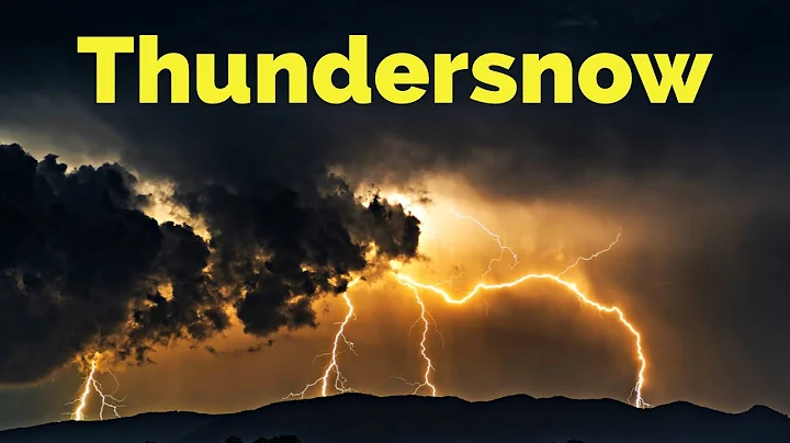 Explaining Thundersnow: A Rare Weather Phenomenon