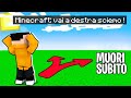 MINECRAFT SCEGLIE DOVE VADO :(