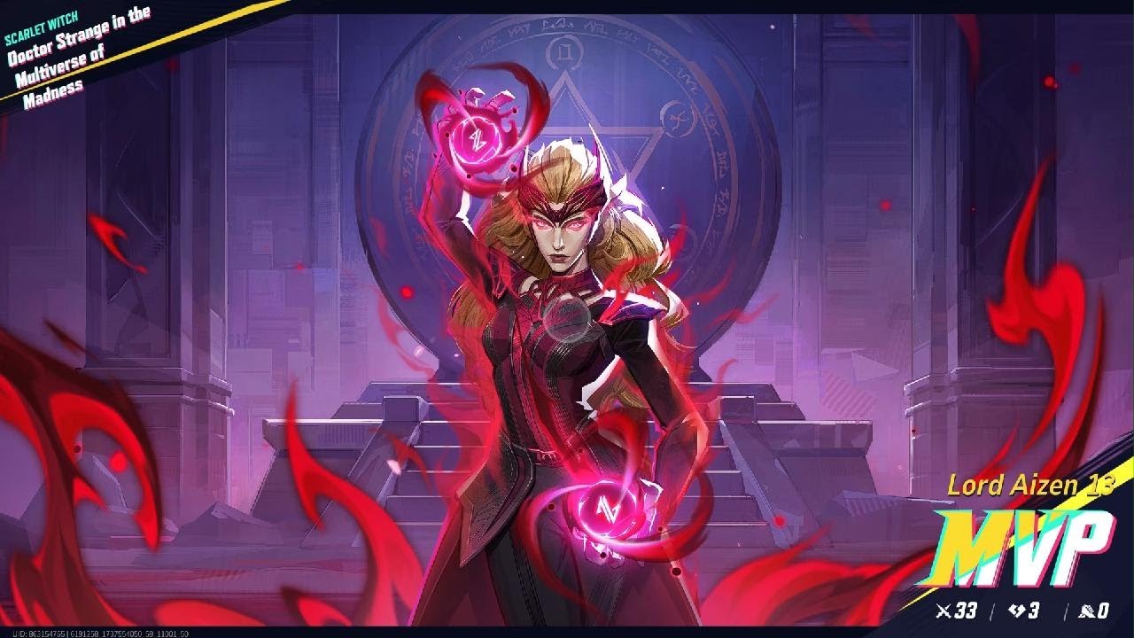 MVP! SCARLET WITCH [MIDTOWN] GAMEPLAY 4K - MARVEL RIVALS - YouTube