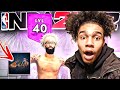 THE BEST DRIBBLER HITS LEVEL 40 (LEGEND) on NBA 2K22.. INSANE FUNNY REACTION!