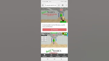 how to download baldi