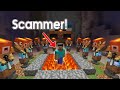 Trolling blatant scammers in skyblock  minecraft hypixel