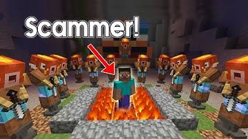 Trolling Blatant Scammers in Skyblock! | Minecraft Hypixel