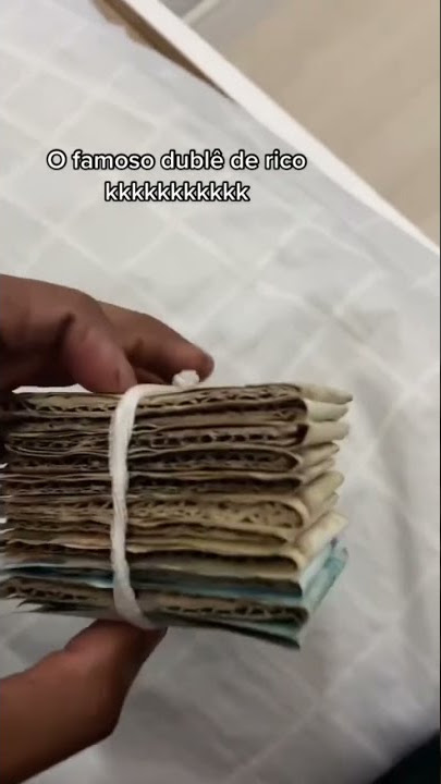 O falso milionário kkk #milionario #dinheiro #fake #shorts #tiktok #video #viral #videos #short