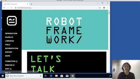 Robot Framework - asennus ja ensimmäinen selaintesti