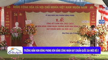 Lai Châu - Lễ Đón bằng công nhận Trường đạt chuẩn Quốc gia mức độ 2