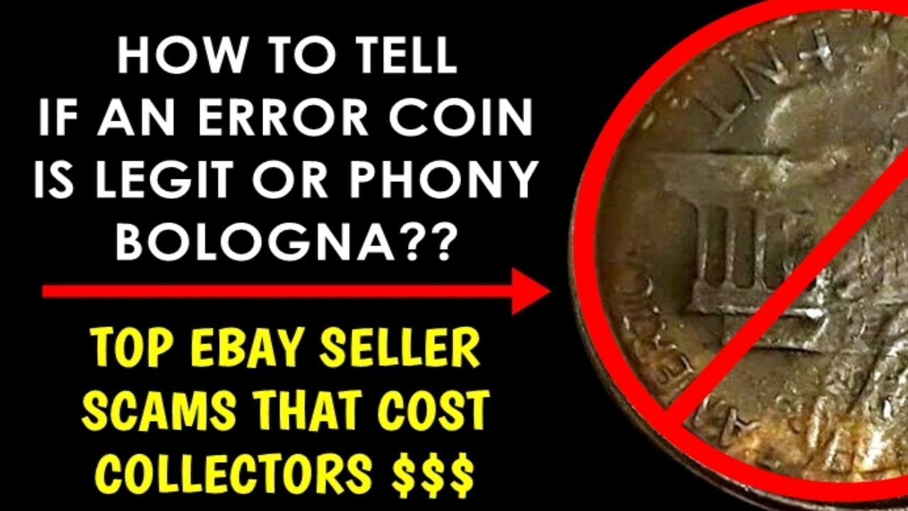 Comical Fake Error Coins People Sell As Real - Top Ebay Seller Scams That Kill The Market! - YouTube
