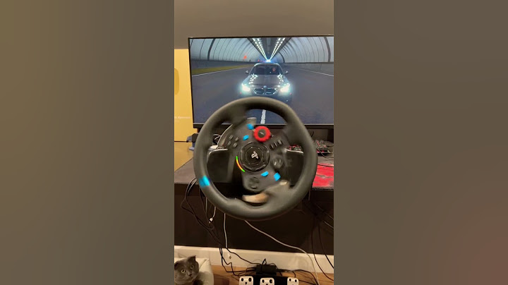 Finally I bought Logitech G29 steering wheel