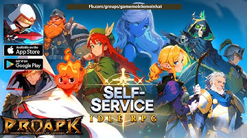 Self-Service Knight : idle RPG Gameplay Android / iOS