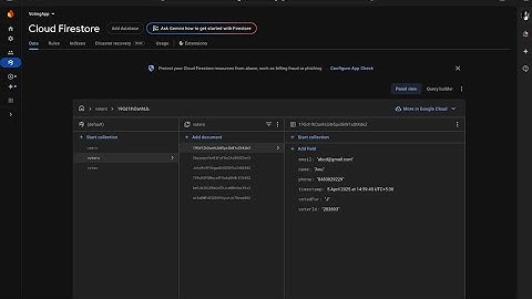 Blockchain based voting system!