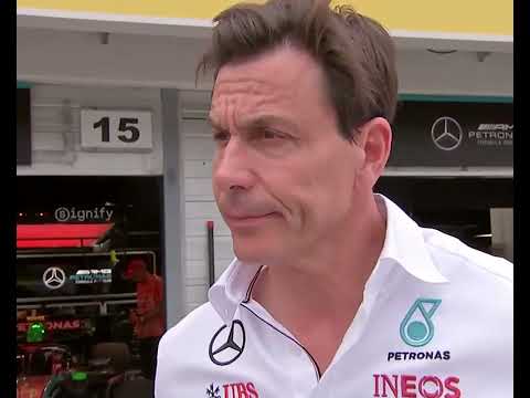 Toto Wolff Post Qualifying Interview | George Russell Q1 Exit | Hungarian Grand Prix 2024
