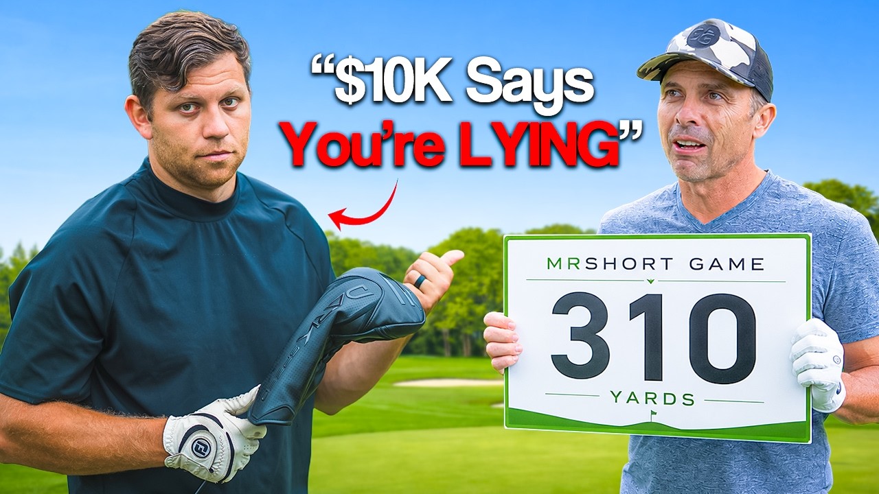 Mr. ShortGame Claims to Hit 310 YARD DRIVES | So We Made Him PROVE IT