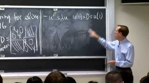 Lec 26 | MIT 18.085 Computational Science and Engineering I, Fall 2008