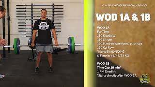 Outdoor Throwdown @ The Beach 2022 - Qualifier WOD 1A & 1B - Buddy Edition