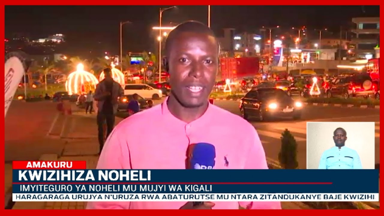 Uko imyiteguro ya noheli yifashe mu mujyi wa Kigali muri aya masaha ...