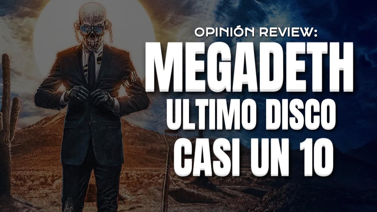 ☠ Megadeth EL NUEVO ÁLBUM Review Reseña / Casi le doy un 10!