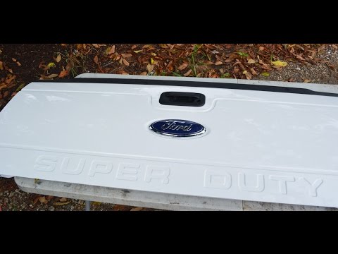 f250 tailgate UPGRADE and Install