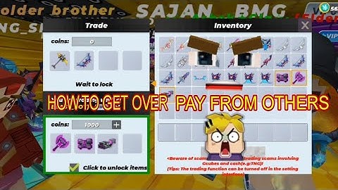 Proof Trade (1) How To Get Overpay From Others In Skyblock Blockman Go #skyblock #blockmango