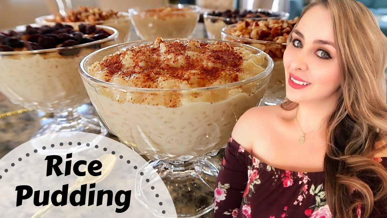 Arroz con Leche {Mexican Rice Pudding! +VIDEO}