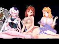 【MMD】ライザ＆リラ＆クラウディアの『Masked bitcH』 1080p [KKVMD]