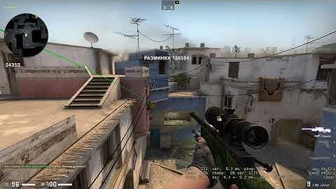 Mirage middle window smoke from T base (64tick)