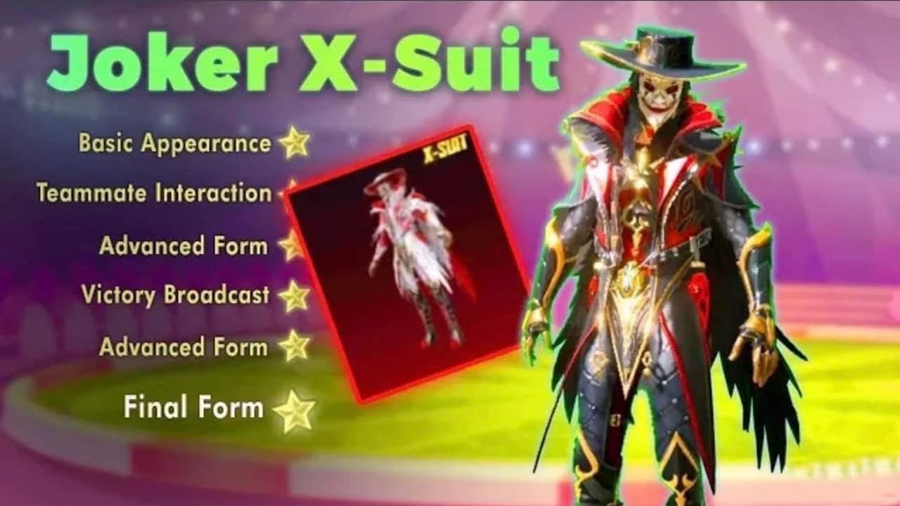 New JOKER X-SUIT is COMING | PUBG MOBILE