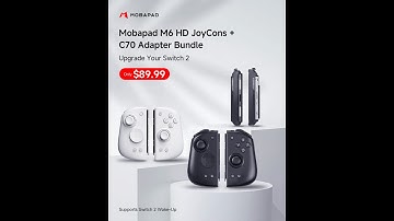 Tutorial: Waking Up Nintendo Switch 2 with Mobapad M6 HD Joy-con