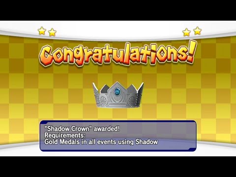 Mario Sonic At The Olympic Games 2008 All Gold Medals Shadow