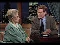 Ann B. Davis with Conan O'Brien 1994