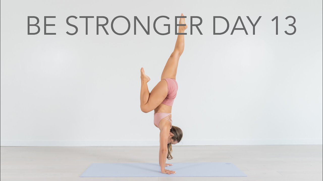 Day 13 Be Stronger Challenge Lightning Bolt Handstand One Hour