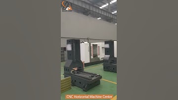 Horizontal machining center