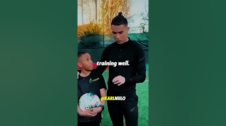 Ronaldo BEST Advice For Young Players