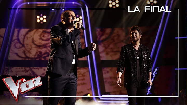 Manuel Carrasco and Javi Moya - 'Déjame ser' | The Final | The Voice Of Spain 2019