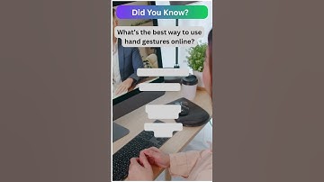 Master Hand Gestures to Boost Your Virtual Interview Confidence!