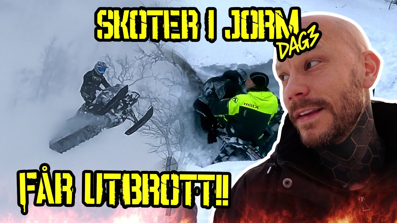 ATT ÅKA SNÖSKOTER ÄR VÄRRE ÄN ETT GYMPASS!