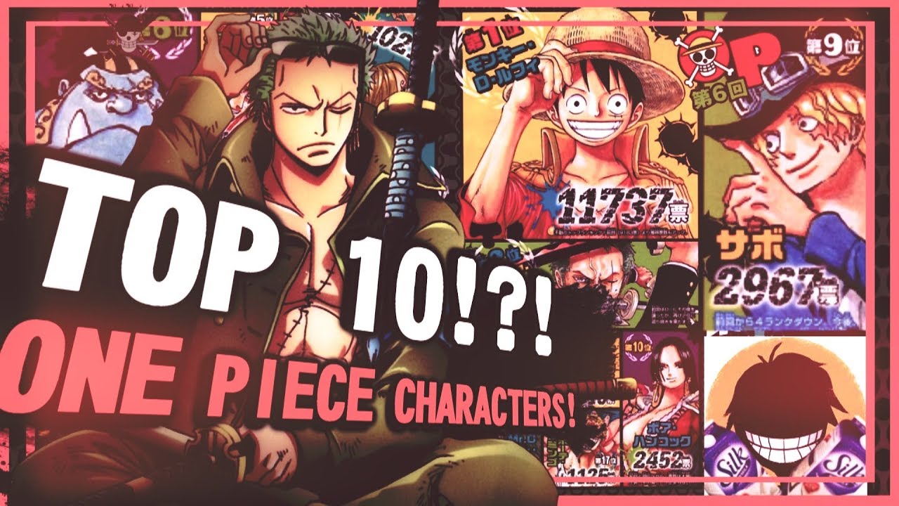 TOP 10 ONE PIECE CHARACTERS!? [CONTROVERSIAL] - YouTube