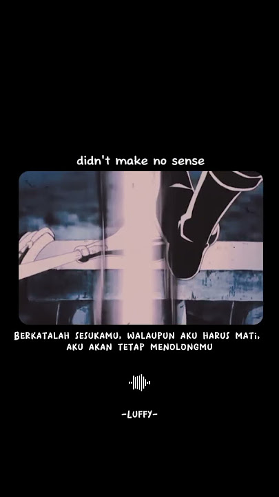 persahabatan zoro dan luffy #shorts #anime #quotes