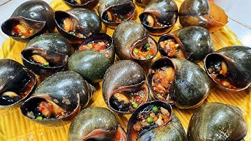 CÔNG THỨC LÀM SỐT TIÊU XANH | Cách làm ỐC NƯỚNG SỐT TIÊU XANH đậm đà - phùng bắc tv #370