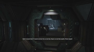 Alien: Isolation - Blind - Nightmare - Noise Detection - Part 10: Sneaking past Joe