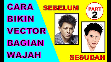 TUTORIAL CARA MEMBUAT VECTOR BAGIAN WAJAH PART2 [ARIEL NOAH] CORELDRAWX7