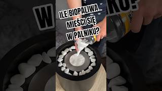 Ile biopaliwa mieści się w zasobniku? Ile należy wlewać biopaliwa, aby nie przelać?