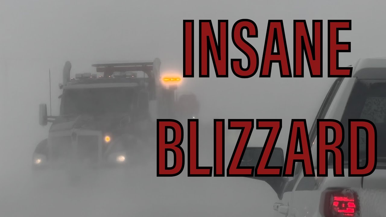 Buried in Snow Iowa Blizzard 2025 - YouTube