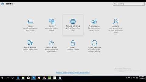 How to do proxy setting in Microsoft Edge browser