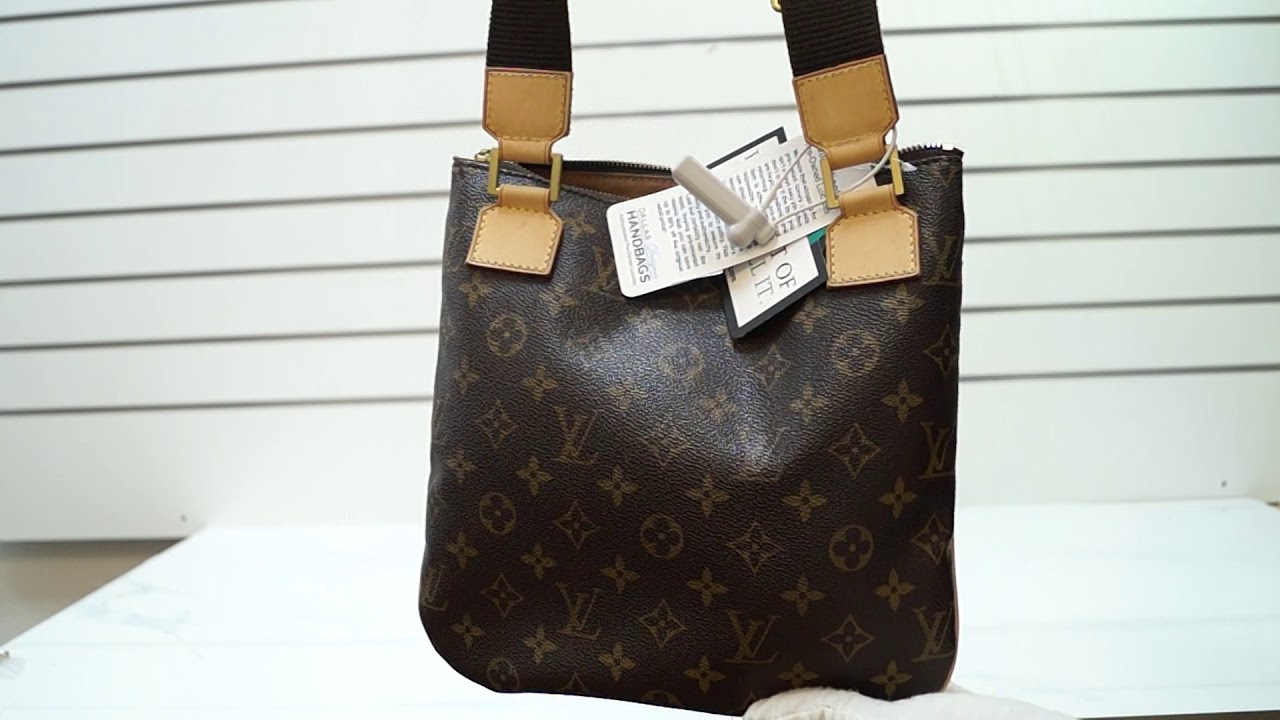 Louis Vuitton Monogram Canvas Pochette Bosphore Messenger Bag, Louis  Vuitton Handbags