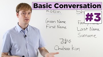 English First Names | Middle Names | Last Names | Learn Basic English Conversation Course