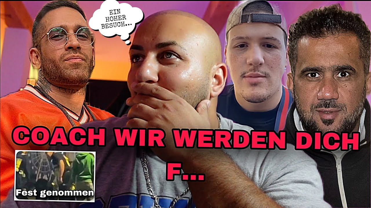 Abou-Chaker besucht🤡 Coach Franky