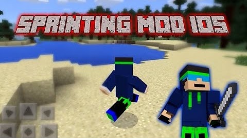 MCPE 0.10.4 PC Like Sprinting Mod IOS
