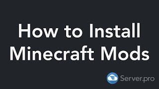 how to install mods on your minecraft server - minecraft java